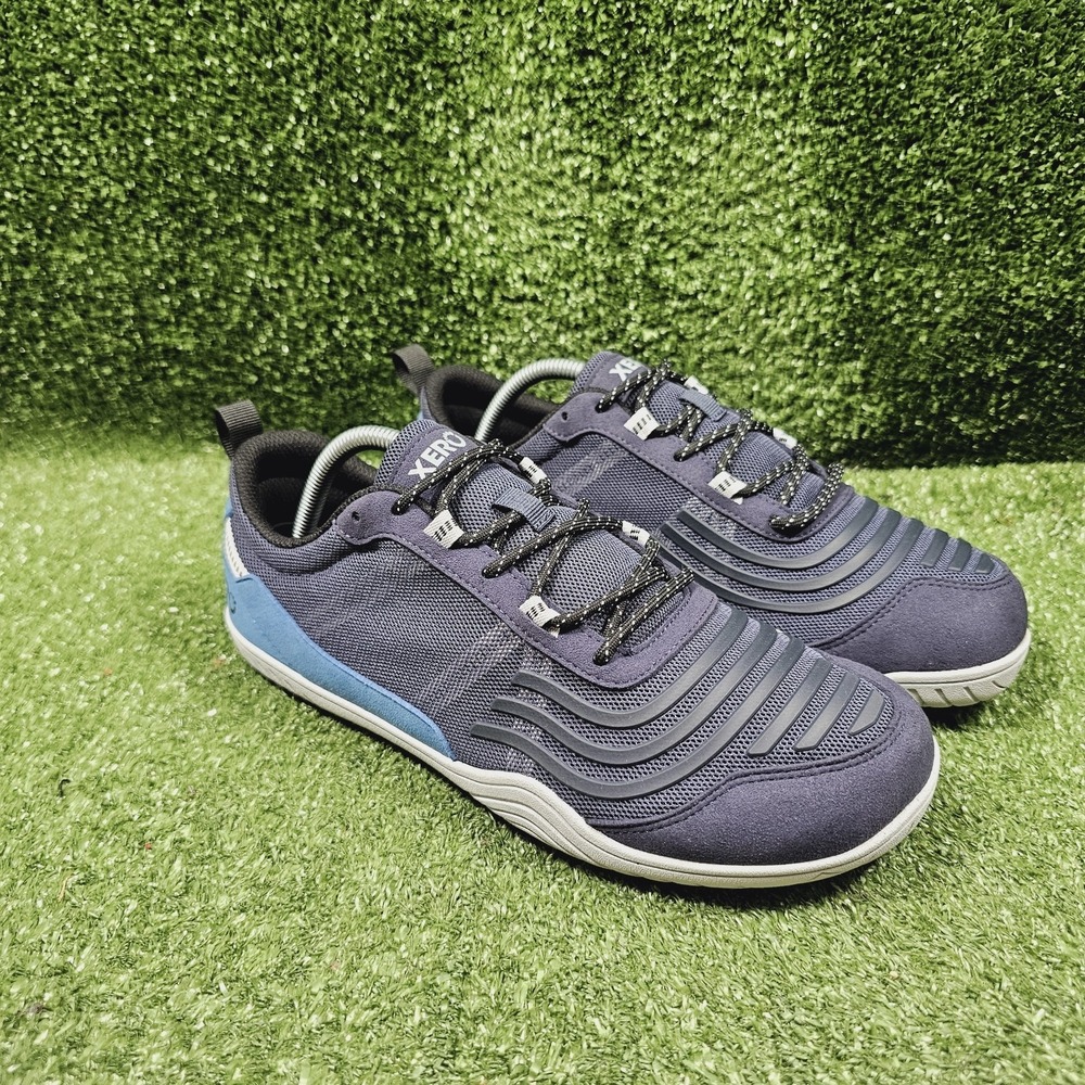Xero 360 Navy Blue Athletic Barefoot Minimalist Running Sneakers Mens 9.5